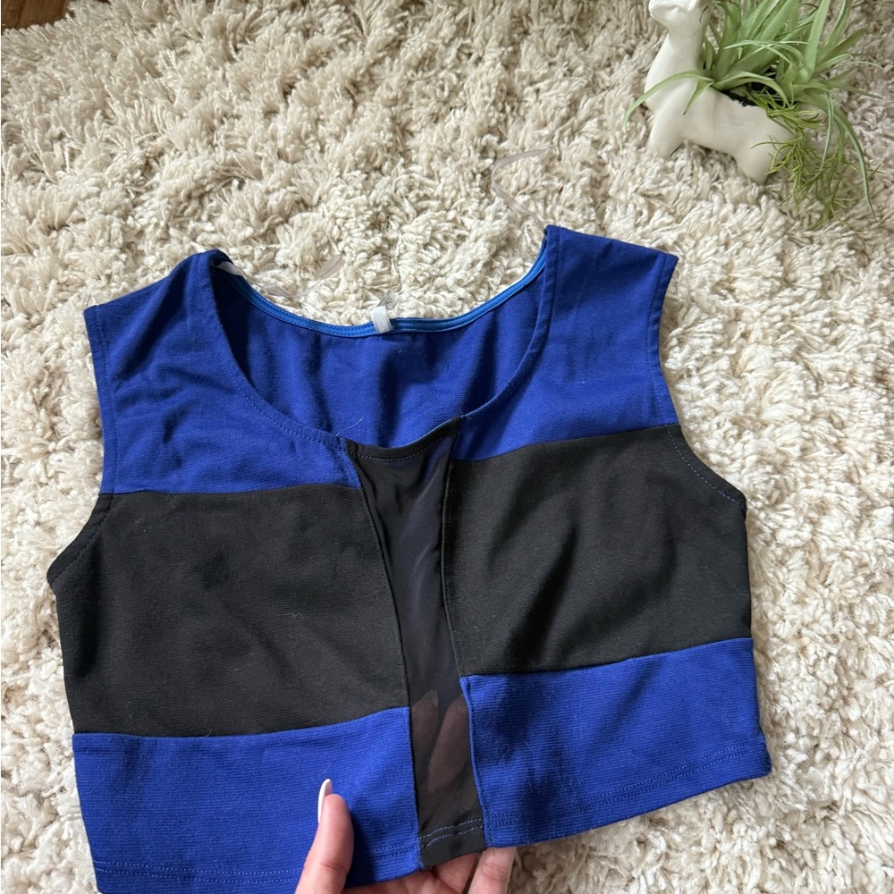 Benefit Royal Blue and Black Garment